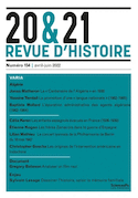 20 & 21: Revue d'histoire, no 154